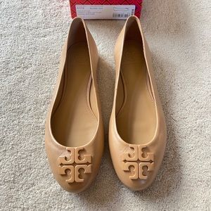 *NEW* Tory Burch Lowell 2 Ballet Flat Nappa Leather